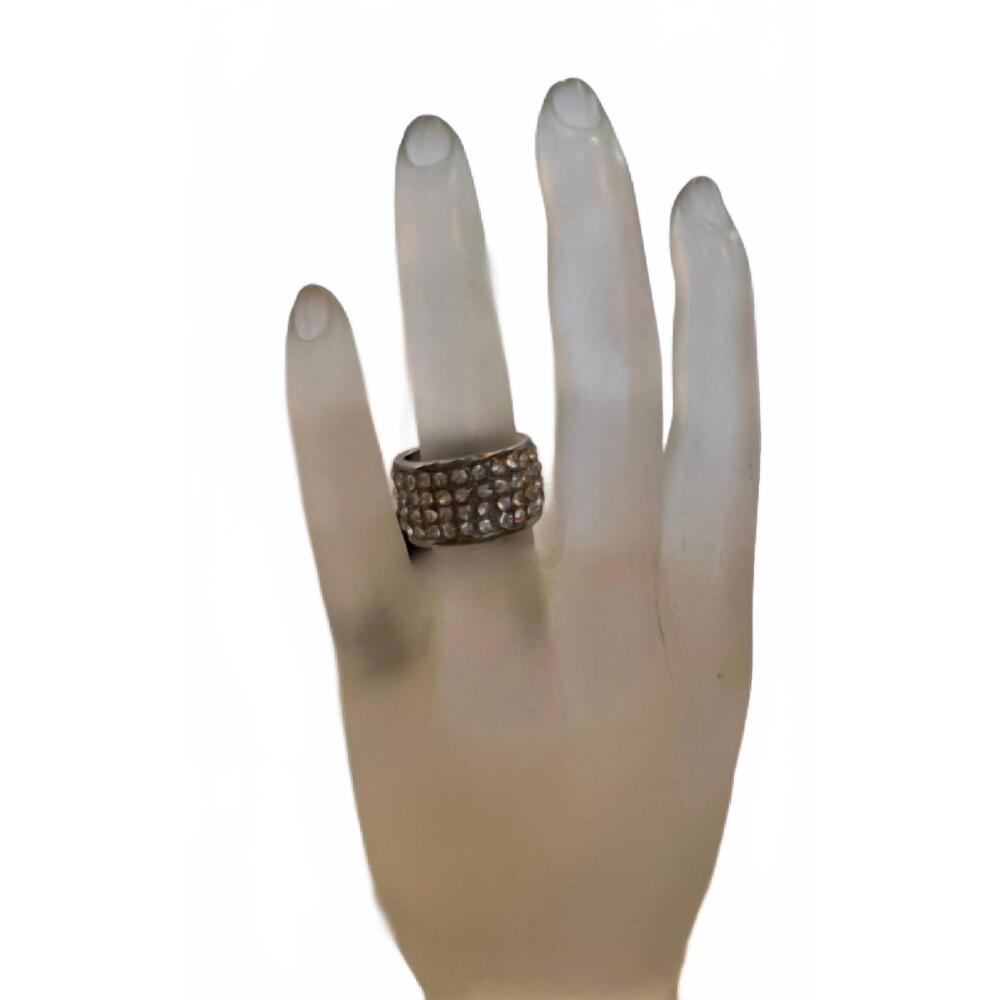NEW SONYA'S pave ring in silver